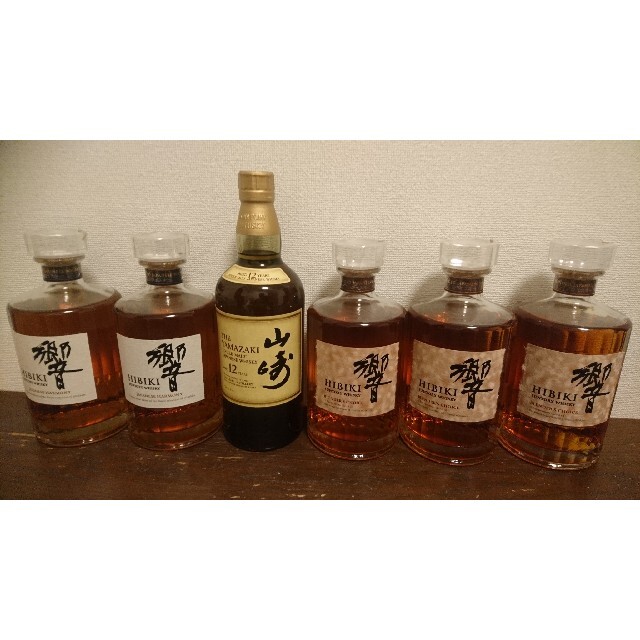 【新品未開栓】サントリー 山崎(180ml)6本、白州(180ml)10本セット