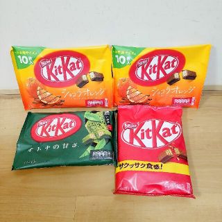 ネスレ(Nestle)のキットカット　ミニ　チョコレート　抹茶　ショコラオレンジ　 kitkat　(菓子/デザート)