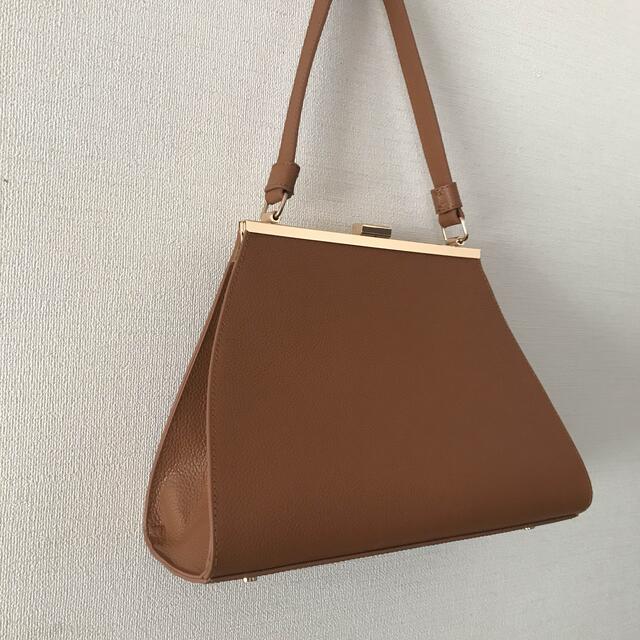 anuansワンハンドルバッグ キャメル 1