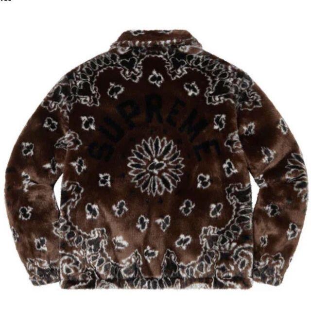 Supreme Bandana Faux Fur Bomber Jacket 2