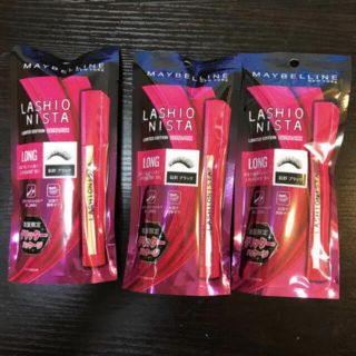 メイベリン(MAYBELLINE)のメイベリン ラッシュニスタ <マスカラ>GL01ブラック 7.5mL 3本セット(マスカラ)