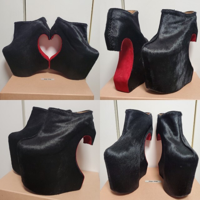 プチプラ JEFFREY 厚底 ハラコ heart ジェフリーキャンベルの通販 by ...