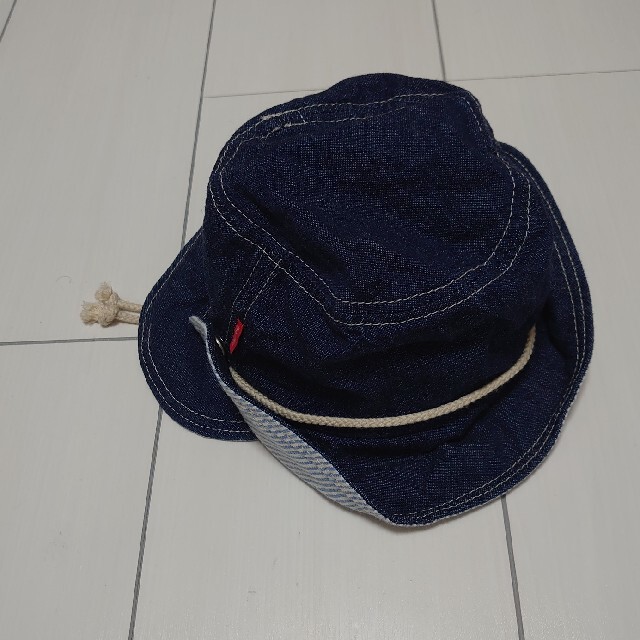 mikihouse(ミキハウス)のミキハウス　48cm　帽子 キッズ/ベビー/マタニティのこども用ファッション小物(帽子)の商品写真