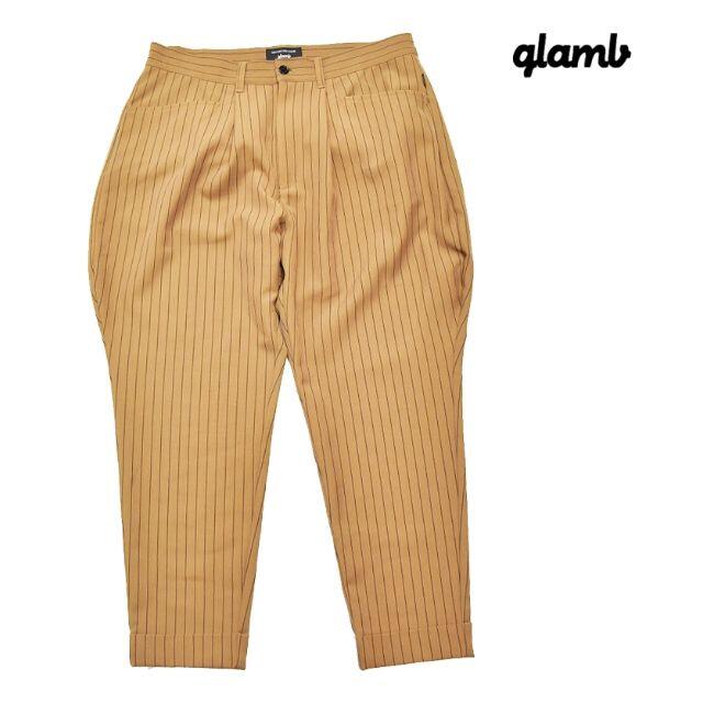 glamb 未使用 ストライプサルエルパンツ ジョッパーズパンツ 2約93cmまた下