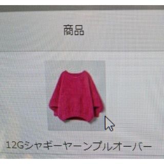 ジーナシス(JEANASIS)のまめ様専用【美品】JEANASiS シャギーヤーンプルオーバー　ＦＲＥＥ(トレーナー/スウェット)