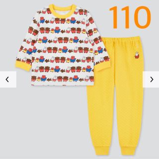 ユニクロ(UNIQLO)のユニクロ キルトパジャマ 110 ミッフィー 　うさこちゃん(パジャマ)