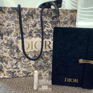 ディオール(Dior)のdior ノベルティ未使用ノート ショッパー 香水はused セット品(ノベルティグッズ)