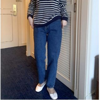 エディットフォールル(EDIT.FOR LULU)のお値下げnugu🖤plain／dare denim pants(デニム/ジーンズ)