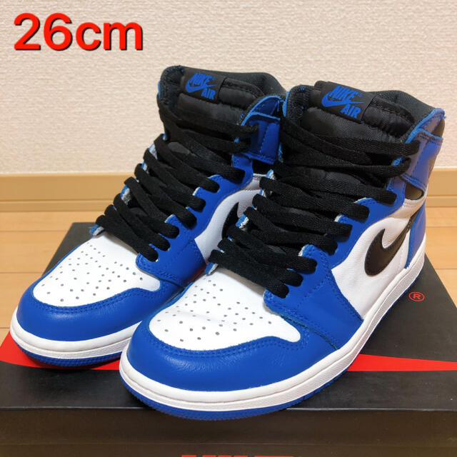 NIKE(ナイキ)の【美品】NIKE AIR JORDAN 1 GAME ROYAL メンズの靴/シューズ(スニーカー)の商品写真