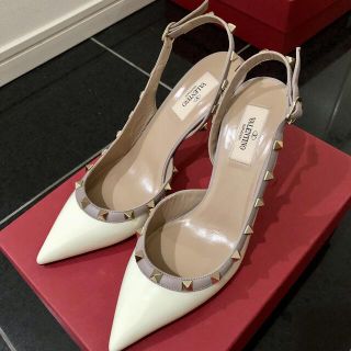 VALENTINO ヴァレンティノ パンプス ホワイト