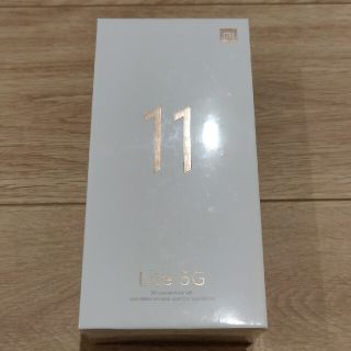 アンドロイド(ANDROID)のmi 11 lite 5G ミントグリーン 未開封(スマートフォン本体)