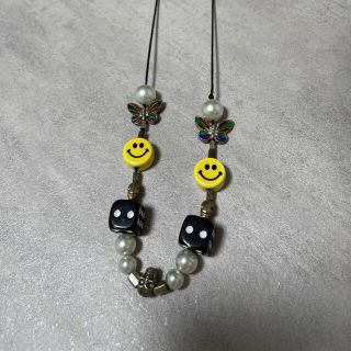 キャピタル(KAPITAL)のEVAE SMILEY NECKLACE /サルーテ ネックレス(ネックレス)