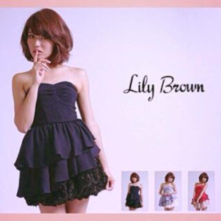 リリーブラウン(Lily Brown)のリリーブラウン パーティードレス(ミニドレス)