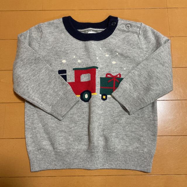 GAP(ギャップ)の【新品未使用】GAP 赤ちゃん セーター クリスマス キッズ/ベビー/マタニティのベビー服(~85cm)(ニット/セーター)の商品写真