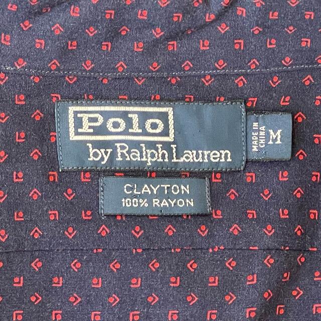 POLO RALPH LAUREN(ポロラルフローレン)の超ミント!貴重Mサイズ!90sポロラルフローレン 開襟レーヨンシャツ メンズのトップス(シャツ)の商品写真