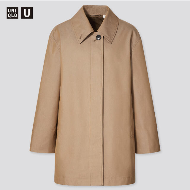 UNIQLO(ユニクロ)のUNIQLO U 2021年 ステンカラーショートコート レディースのジャケット/アウター(その他)の商品写真