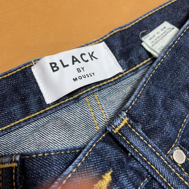 BLACK by moussy(ブラックバイマウジー)のnico様専用【美品】HUILA blue denim   24 レディースのパンツ(デニム/ジーンズ)の商品写真