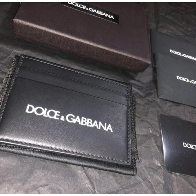 DOLCE&GABBANA(ドルチェアンドガッバーナ)の【新品未使用】dolce&gabbana ロゴ レザー カードケース ブラック メンズのファッション小物(名刺入れ/定期入れ)の商品写真