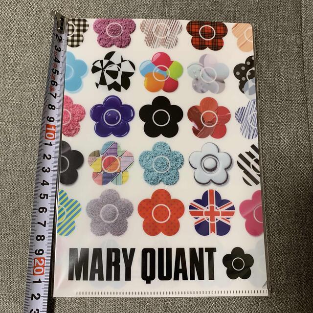 MARY QUANT(マリークワント)のMARY QUANT クリアファイル インテリア/住まい/日用品の文房具(ファイル/バインダー)の商品写真