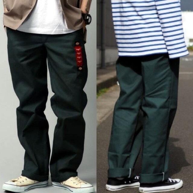 ★Dickies 847 ワークパンツ US アメカジ ストリート GRN