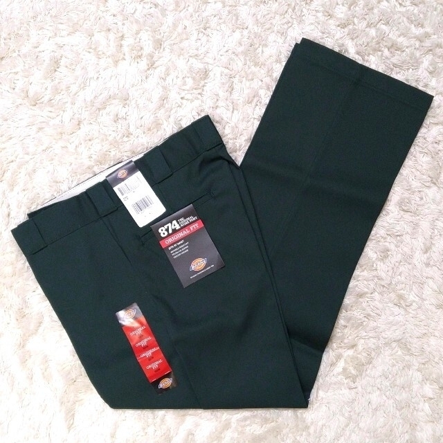 Dickies(ディッキーズ)の新品 ディッキーズ 874 USモデル W36×L32 ハンターグリーン GH メンズのパンツ(ワークパンツ/カーゴパンツ)の商品写真