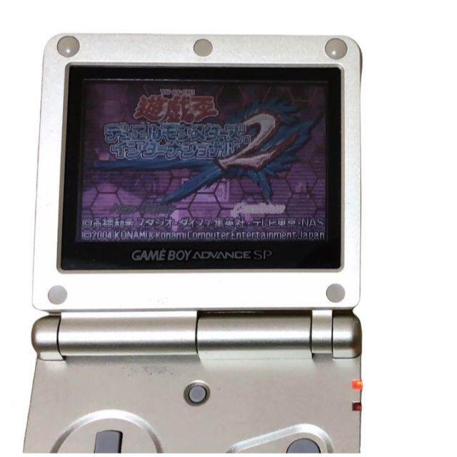 ゲームボーイアドバンス(ゲームボーイアドバンス)のゲームボーイアドバンス GBA SP スターライトゴールド トイザらス 限定 エンタメ/ホビーのゲームソフト/ゲーム機本体(携帯用ゲーム機本体)の商品写真