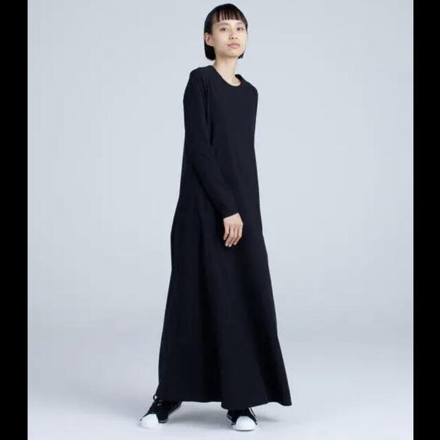 Y-3 - y-3 定価 55000円 ワンピース ロゴ ロングワンピース Y-3 - y-3 定価 55000円 ワンピース ロゴ ロングワンピース