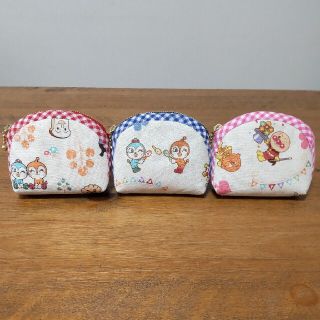 まな様専用　ハンドメイド　アンパンマン　コインケース　3点(財布)