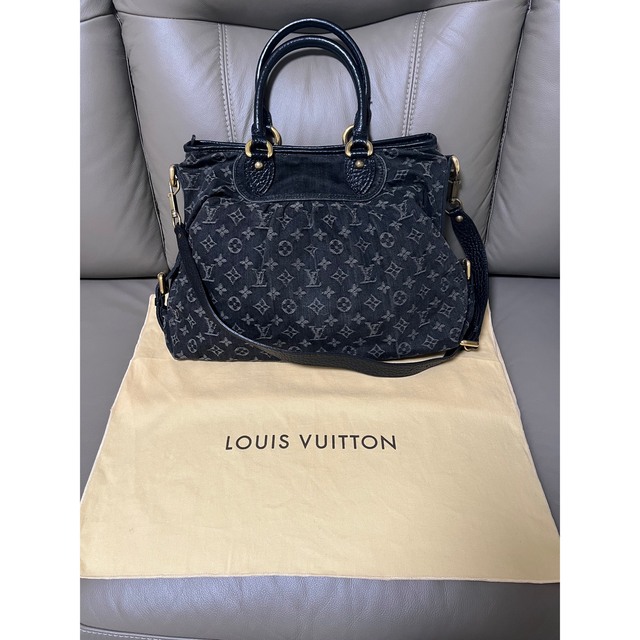 値頃 LOUIS VUITTON ルイヴィトン モノグラム デニム ネオカヴィMM
