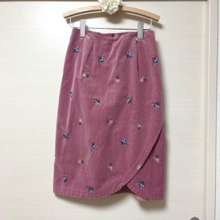 ウィルセレクション(WILLSELECTION)の💐お値下げ💐ウィルセレクション刺繍ロングタイトスカート💐(ロングスカート)