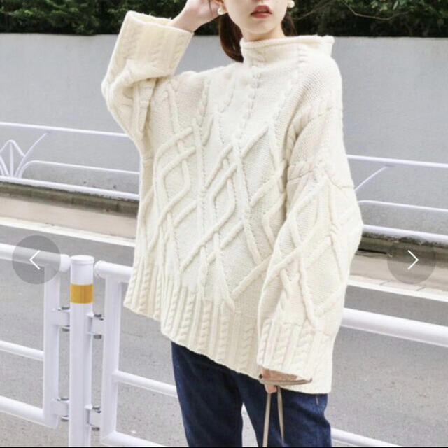 IENA イエナ 完売品ボトルネック ラメニット ゴールド