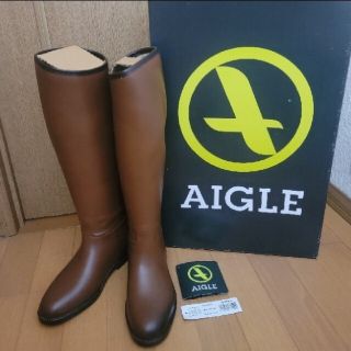 エーグル(AIGLE)のｴｲｸﾞﾙﾌﾞｰﾂ👢AIGLE START XL 新品未使用　23センチ(レインブーツ/長靴)