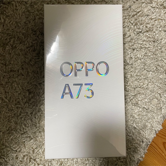 OPPO - OPPO A73 ネービー ブルー【新品未開封】の+