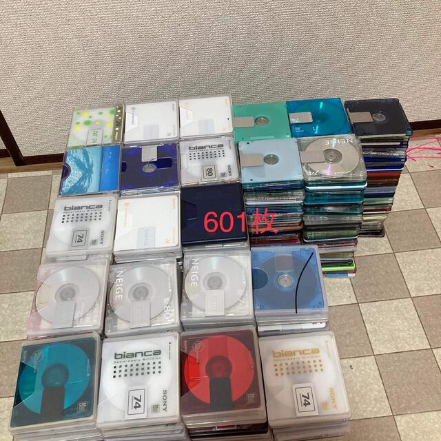 Mini Disc ミニ ディスク   601枚。 1