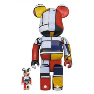 メディコムトイ(MEDICOM TOY)のBE@RBRICK Piet Mondrian 100％&400％&1000％(その他)