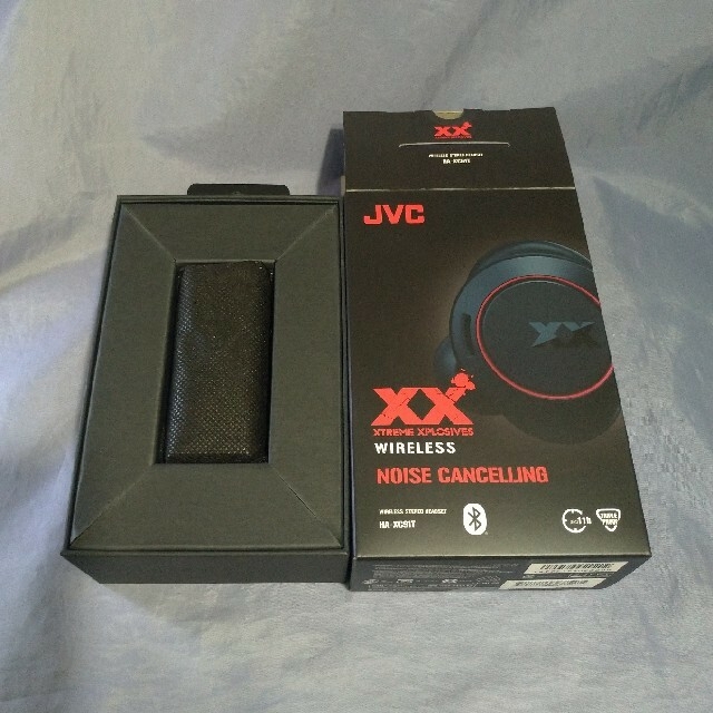 JVC HA-XC91T XXシリーズ重低音ワイヤレスイヤホン スマホ/家電/カメラのオーディオ機器(ヘッドフォン/イヤフォン)の商品写真