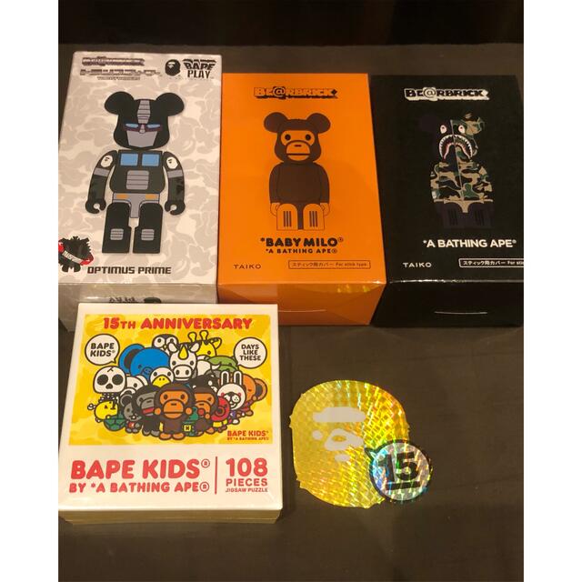 be@rbrick ベアブリックbape ベイプape トランスフォーマー