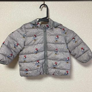 ベビーギャップ(babyGAP)の90 baby GAP ダウン  中綿　アウター　ミニー(ジャケット/上着)