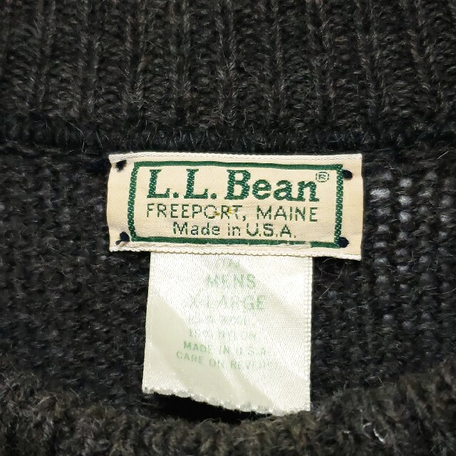 L.L.Bean(エルエルビーン)の《値引き中》70s エルエルビーン  クルーネックウールセーター メンズのトップス(ニット/セーター)の商品写真