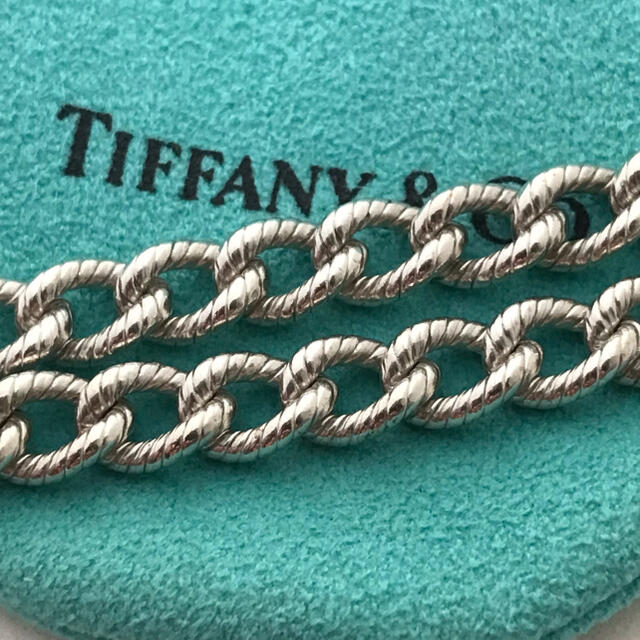 Tiffany スクリュー ロープ ブレスレット