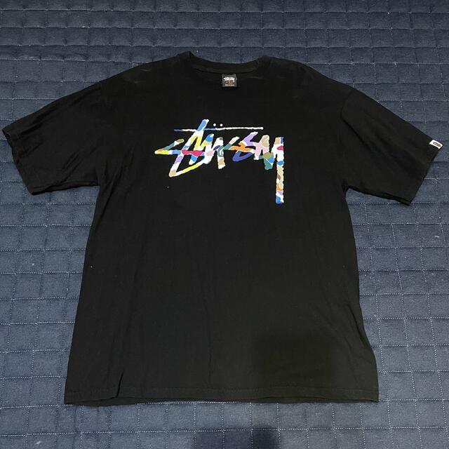 【希少】BAPE®×STUSSY 30周年記念 Tシャツ Lサイズ ABCカモ