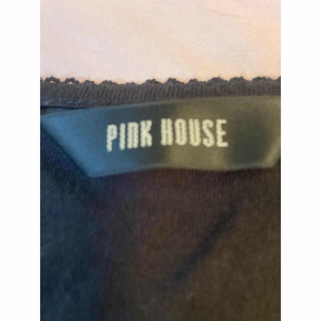 PINK HOUSE(ピンクハウス)のお値下げ🎵ピンクハウス　フリルチュニックワンピース レディースのワンピース(ひざ丈ワンピース)の商品写真