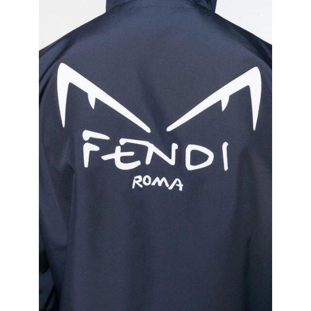 FENDI(フェンディ)の【新品・希少】フェンディ ジャケット ナイロンウインドブレーカー　バグズ　M メンズのジャケット/アウター(ナイロンジャケット)の商品写真