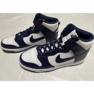 ナイキ(NIKE)のNIKE DUNK HIGH RETRO Championship Navy(スニーカー)