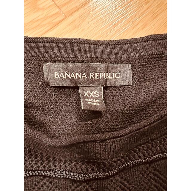 Banana Republic(バナナリパブリック)の【未着用品】banana republic ニット ブラック レディースのトップス(ニット/セーター)の商品写真