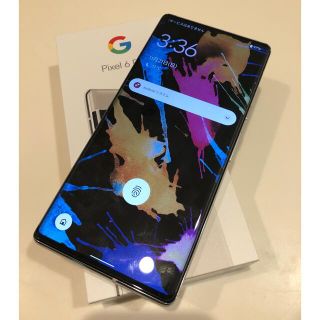 グーグル(Google)のGoogle Pixel 6 Pro Cloudy White 128GB(スマートフォン本体)