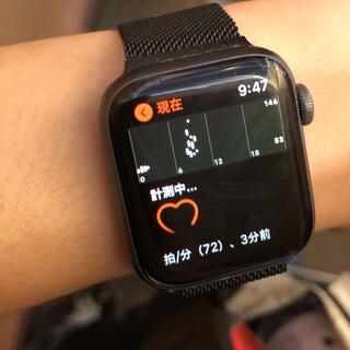 アップル(Apple)のアップルウォッチ4世代40mm(腕時計(デジタル))