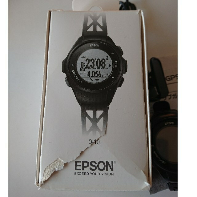 EPSON(エプソン)のエプソン WristableGPS電池切れ スポーツ/アウトドアのランニング(その他)の商品写真