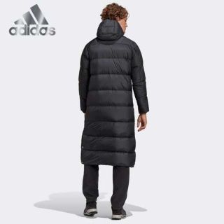 アディダスadidas  ベンチコート　ダウン　3XL  大きいサイズ　黒