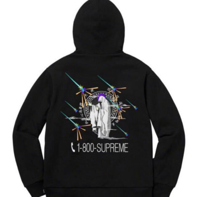 supreme 1-800 hooded sweatshirt Mサイズスウェット